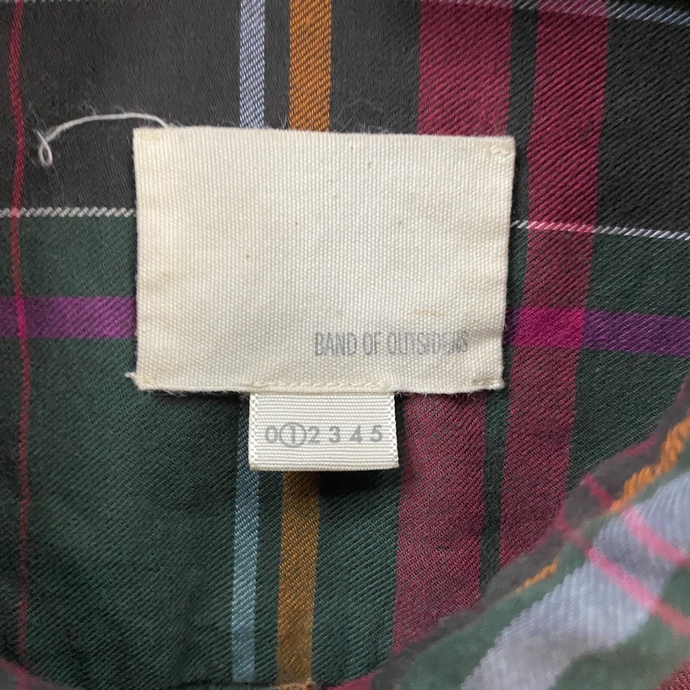 Band‎ of Outsiders Shirt Mens Small (1) Plaid Button Down Preppy Spring Summer - Picture 3 of 9